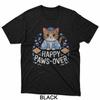 Happy Pawsover Cat Lover Funny Cat Passover Seder Jewish T-Shirt