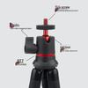Oktopus Handyhalter: Verstellbares tragbares Outdoor-Selfie-Stativ für Live-Streaming & zum Ansehen von Dramen
