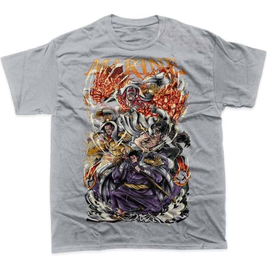 One Piece Anime Print T Shirt Unisex Unisex Cotton Short Sleeve Summer Y2k Graphic Tee Casual Streetwear Oversized Harajuku Tops