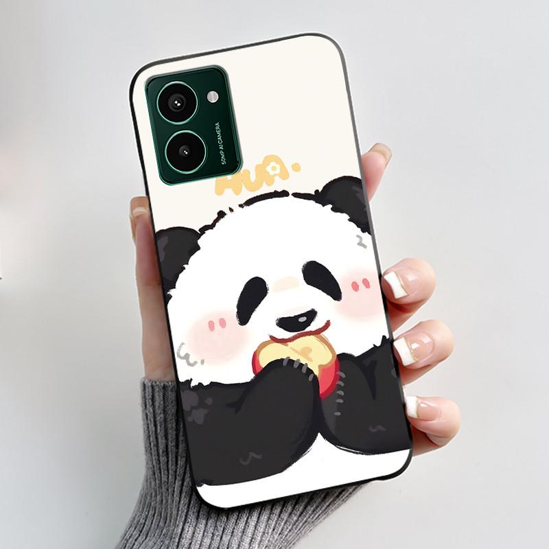 Weiche TPU Hülle für Nokia HMD Pulse Pro Pulse+ Plus Luxuriös Niedlich Liebe Hase Lustig Schwarzes Silikon Schutzhülle Rückseite Handyhülle