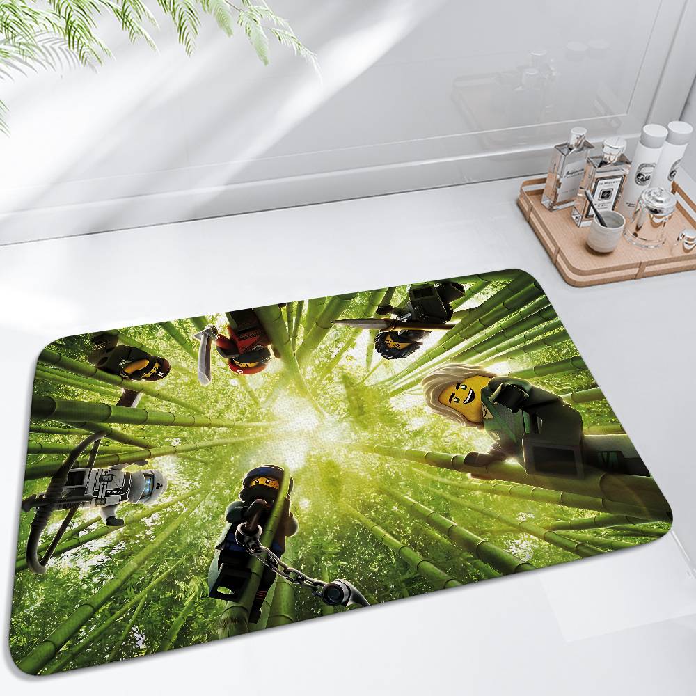 Cartoons-r-Ninjagos-cool Floor Mats Carpet For Living Room Decor Lounge Area Anti-slip Foot Mat Entrance Doormat