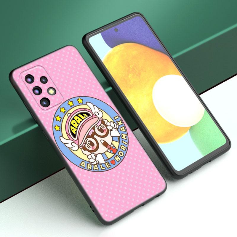 Coque de téléphone Anime Dr Slump Arale Pour Samsung A13 A22 A24 A32 A23 A25 A34 A35 A52S A53 A54 A55 A73 A12 A14 A15 A31 A33 A50 A51 A72