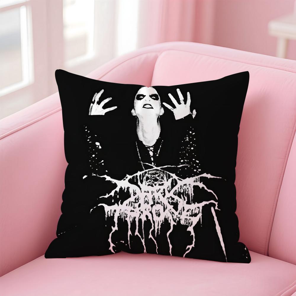 D-Darkthrone Cushion Cover Linen Pillowcase Cover Soft Decor For Sofa Home Room