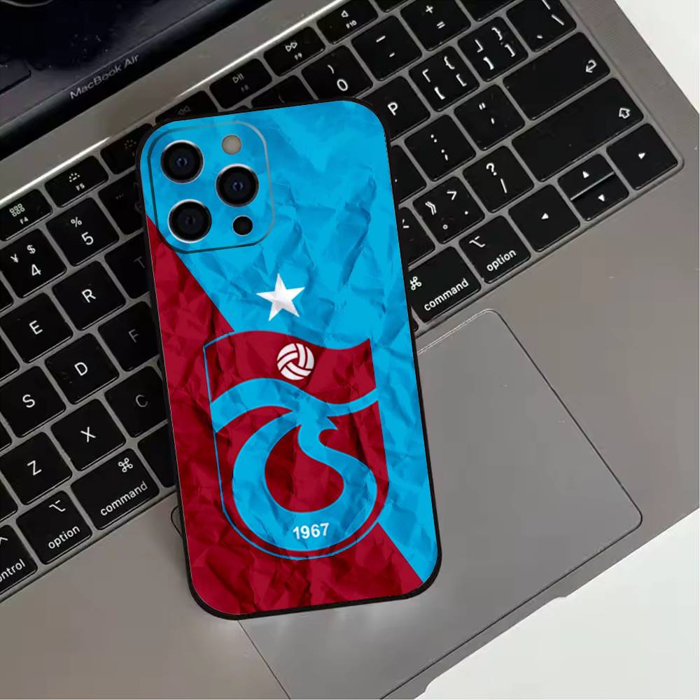 T-Turkey T-TrabzonsporS Phone Case For iPhone 17,16,15,14,13,12,11 Plus,Pro Max,XS,Soft Silicone Black Cover iPhone16plus
