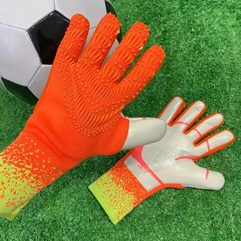 Children Adult Football Match Goalkeeper Gloves Thickened Latex Professional Protection Non-slip Football Goalkeeper Gloves