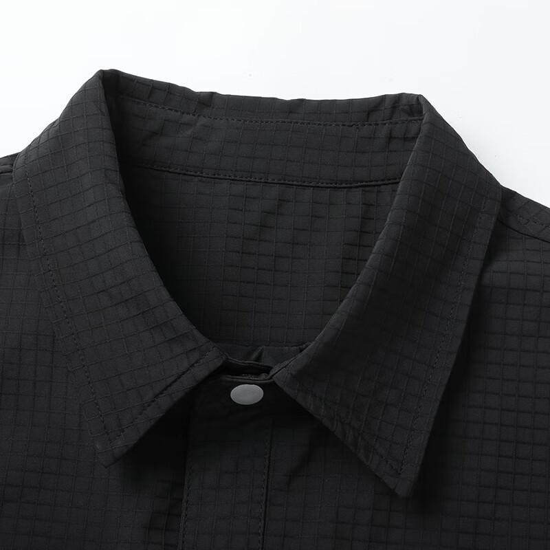 Men's Plus Size Casual Lapel Shirt Jacket