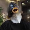 Halloween Fish Head Latex Mask Realistic Animal Costume Horror Party Cosplay Full Head Mask