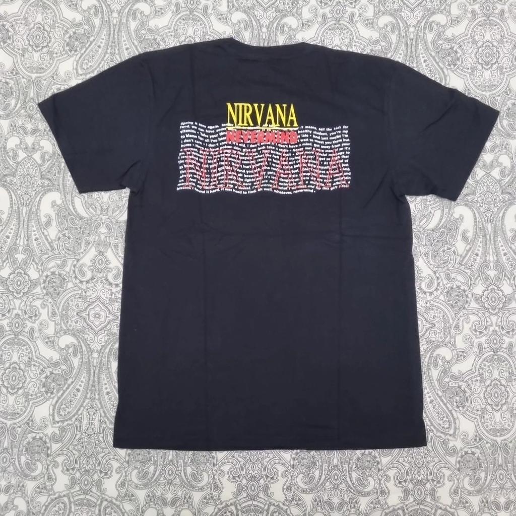Nirvana Nevermind Band Shirt Size Large Graphic Print New In Utero Kurt Cobain High-end Luxury Is for Both Men and Women Top Y2k
