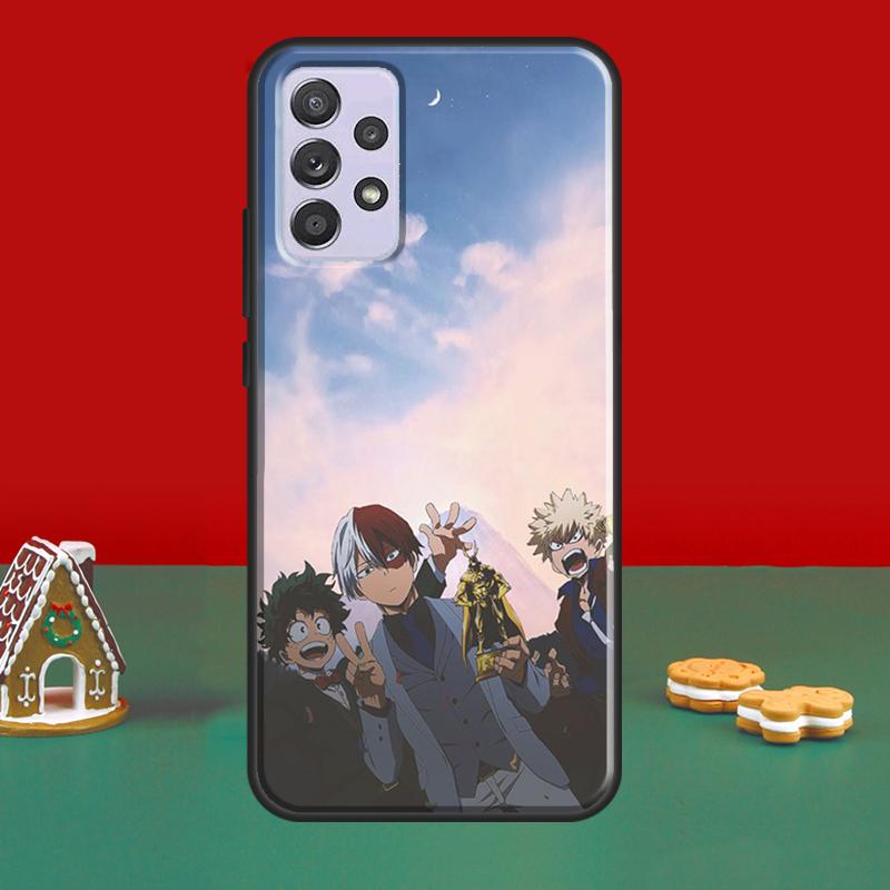 Deku Izuku Midoriya My hero academia Case For Samsung A52 A12 A22 A32 A42 A72 A51 A71 A50 A70 A41 A31 A11 A21S A52S Soft Cover