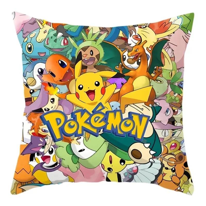 Cartoon Throw Pillow Covers Living Room Decoration Printed Sofa Cushion Cover Polyester Soft Pillowcase
