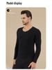 Men's Thermal Velvet Self-Heating Shirt with Antibacterial Mask - Cold-Proof Autumn Wear