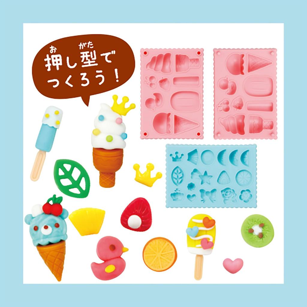 Ginpo Rice Clay Ice Cream Shop Set by Gincho Sangyo