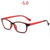 -1.0-1.5-2.0-2.5-3.0-3.5-4.0-5.0 To-6.0  Finished Myopia Glasses Men Women Square Prescription Short Sight Eyeglasses Students