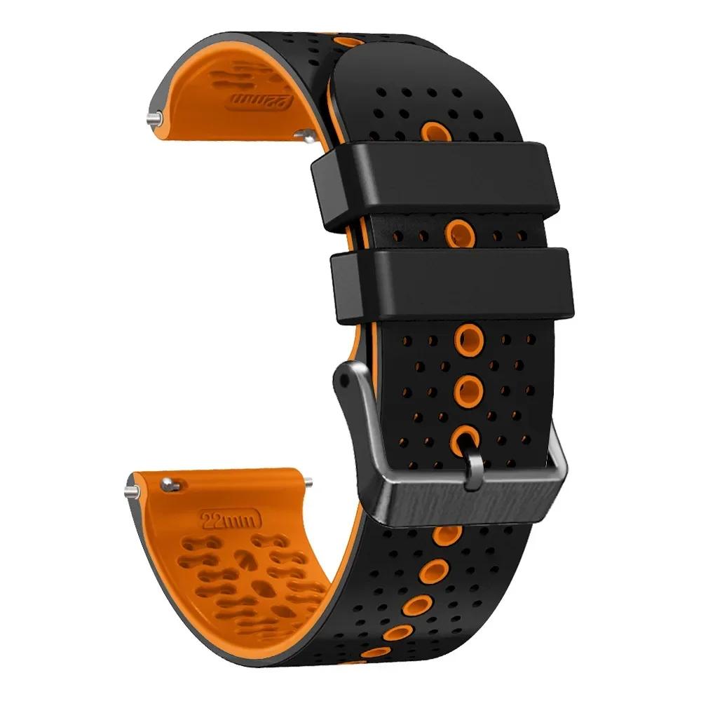 For Garmin Forerunner 255 255M 265 965 745 Veu2 Strap 22mm Silicone Sports Bracelet For Garmin Venu 2/Vivoactive 4 Watchband