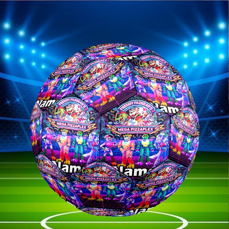 Custom Name Personalized Five Nights At Freddy's Print Size 5 Soccer Ball Training & Match Football, for Team, Kicking, Gift for Football