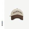 Street couple hat spring and summer face small baseball cap women's fashion contrasting color letter embroidery baseball cap men