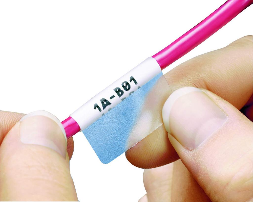 Panduit Labels for Laser Self-Laminating Printers, White, S100X225YAJ-D