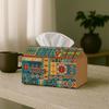 1pc Classic Ramadan Decorative Tissue Holder | Ramadan Design Tiles for Home, Suitable for Parties, Vehicles, Kitchen & Restroom - Tissue Holder for D
