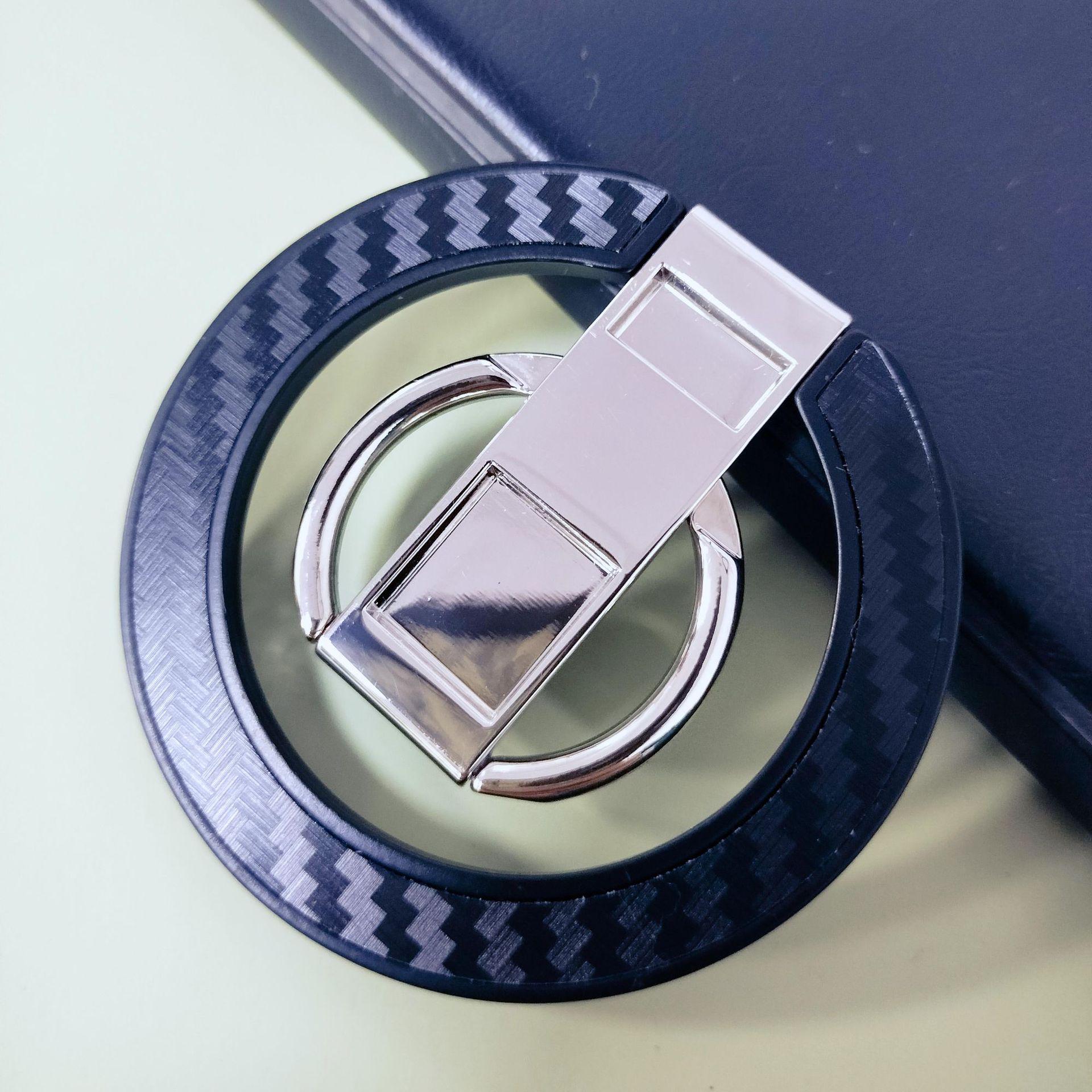 Carbon Fiber Magnetic Phone Case with Foldable 360° Stand