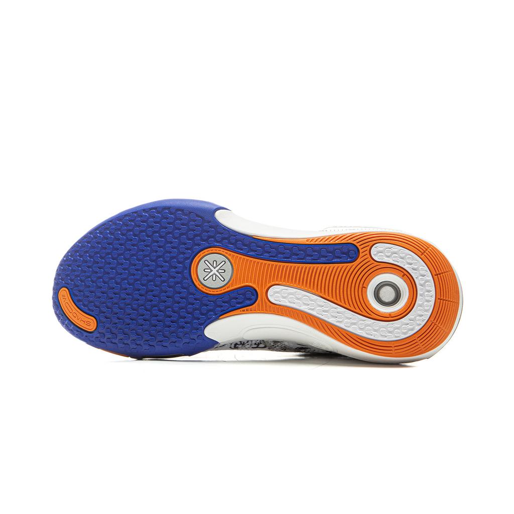 Li Ning Wade Phantom 7 Buty do koszykówki męskie, białe, niebieskie, ABPV011-7