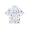 Li Ning Wade Collection Shirts Men's White Gray Lapel Moderate Other ASHS445-1