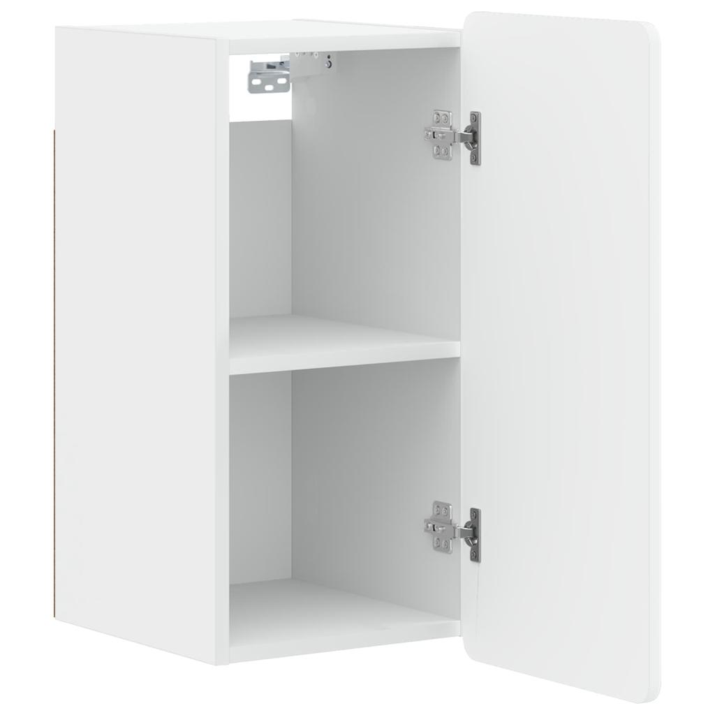 Bathroom Wall Cabinet ZWOLLE White 30 X 31 X 63 Cm