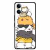 Lovely Relief Cover For Vivo Y04 V2430 Y37C Y29S V2446 Funda 3D Cartoon Soft Silicone TPU Phone Case Y29T Y19sGT Bumper