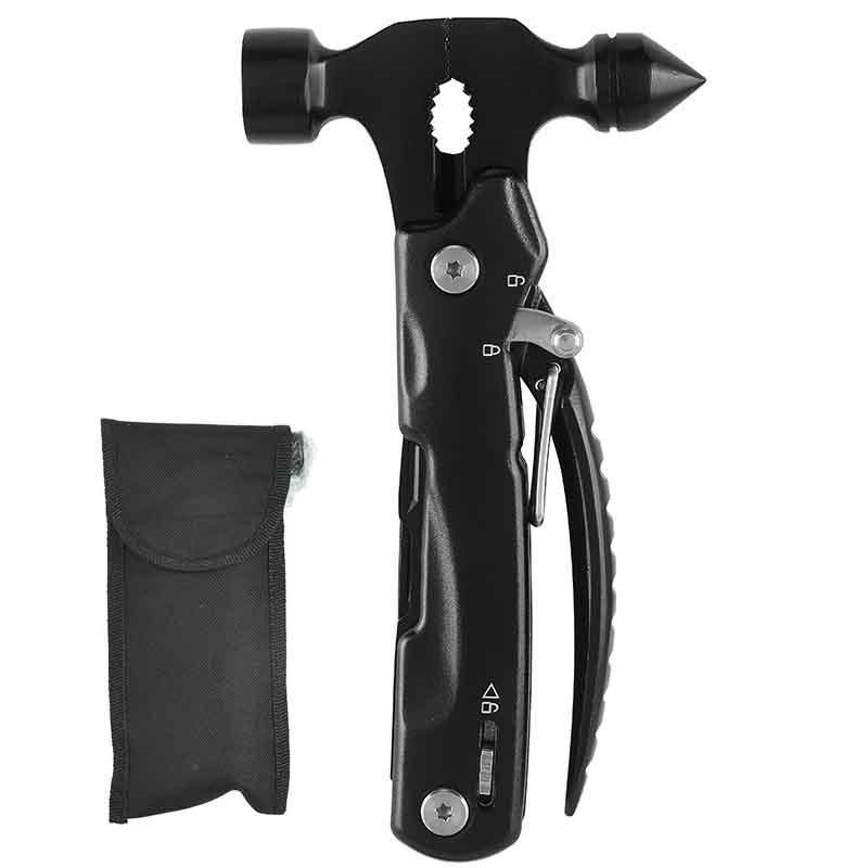 

Мини Кроссбоди Молоток Для Уличного Кемпинга Комбинация Молотка для Гвоздей Автомобильный Аварийный Многофункциональный Инструмент Молоток Стальная Рукоятка