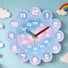 Kinderzeit Lernuhr Leicht zu lernen Bunte analoge Uhr