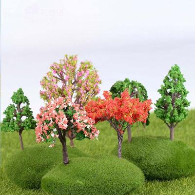 Garden Home Crafts Fairy Plants Decoration Miniatures Terrarium Landscaping Simulation Tree