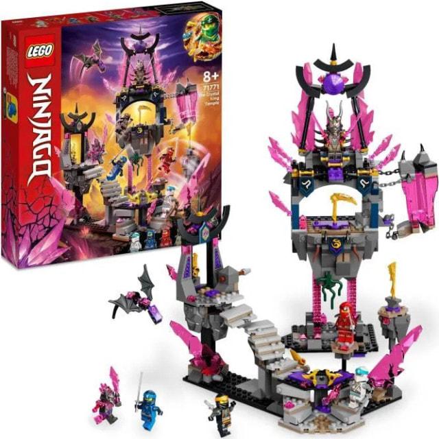 

LEGO NINJAGO 71771 Tempel des Kristalknigs, Kinderspielzeug mit Minifiguren