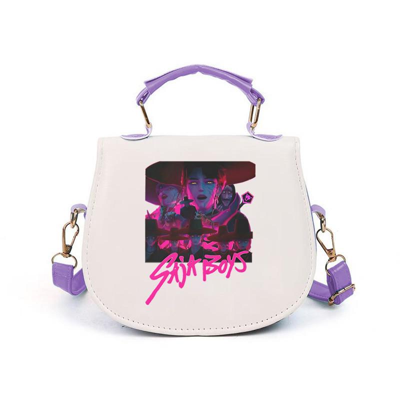 Mädchen Kpop Jäger Derpy Rumi Zoey Mira Bedruckte Schultaschen Kinder Freizeit Schultertaschen Crossbody Bags