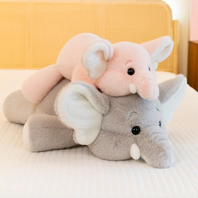 Cute Elephant Cartoon Plush Toy Doll Girls Kids Bedtime Companion Gift Holiday