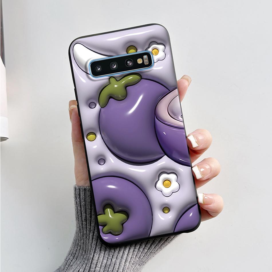 Für Samsung Galaxy S10 Plus Hülle SM-G975F Astronaut Handyhülle Für Samsung S10 S10E SM-G973F SM-G970F S 10 S10Plus S10e Bumper