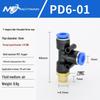 Copper Corrosion-Resistant Pneumatic Quick Connector Fitting for Air Compressors
