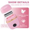 Women's Electric Shaver 2-in-1 Bikini and Body Hair Trimmer Painless USB Rechargeable shaver suitable for legs, armpits and face, portable