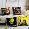 Game 2077 Cushion Cover For Pillow Sofa Printing Decoration Room Home Office Coffee Shop Car Nordic Simplicity