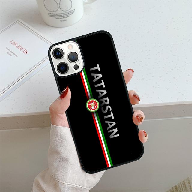 Tatarstan Flag Phone Case For iPhone 17 Air 14 15 16 13 12 Max Cover For Apple 14 15 16 11 Pro Max 6S Plus Coque