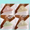 Korean Style Elegant Large Hair Claw Clip With Shimmering Rhinestones For Women