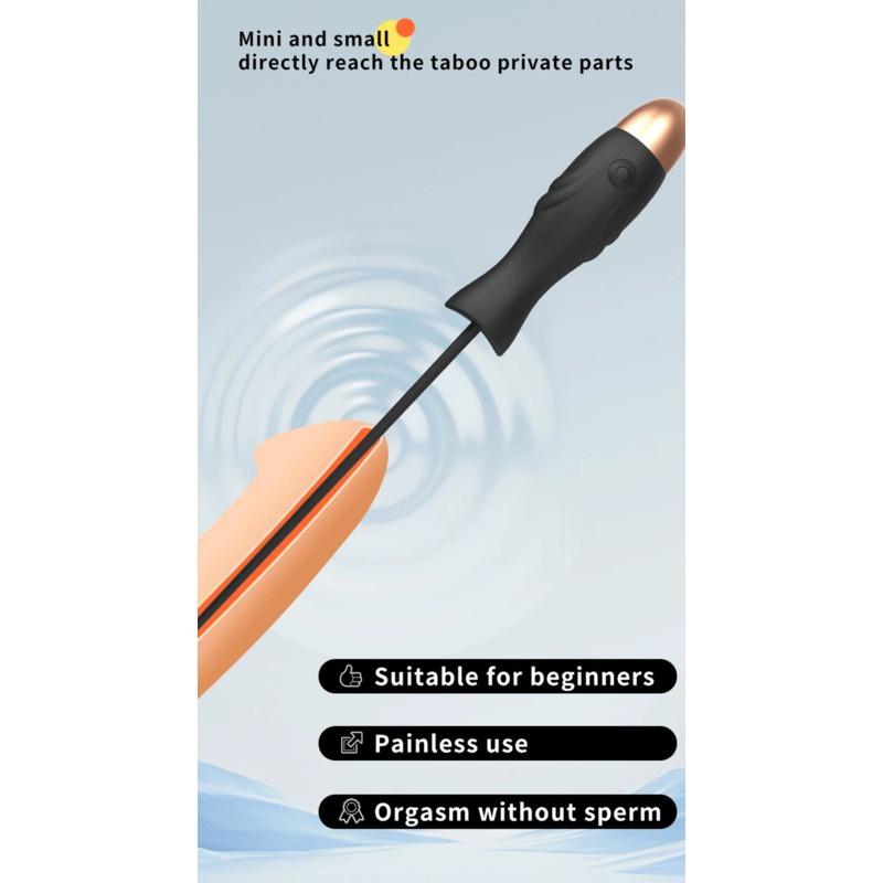 Men Adult Sex Toys Urethral Circulation Cath Vibrator USB Rechargeable Silicone Vibrating Urethral Prostate Massage Masturbator