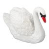 2pcs Small Resin Swan Ornaments Resin Cake Topper Set Swan Decorations  Garden Pond Use