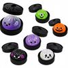 Decompression Toy Halloween Dumpling Squeeze with Steamer Box, Pumpkin Ghost Bat Steamed Kids Stress Relief Bun Sensory for Relief, Party Favors