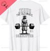Jesus The Ultimate Deadlifter Jesus Deadlifting Christian Tshirt Back Pattern Cotton Tee Breathable And Comfortable