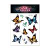 Waterproof 3D Colorful Butterfly Tattoo Sticker - High-End Fashion Tattoos