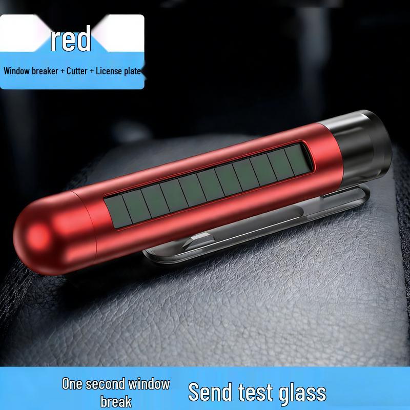 DAXTE 3-in-1 Car Safety Hammer Flashlight