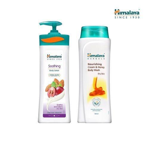 

[Himalaya] Soothing Body Lotion 400ml + Cream Honey Body Wash 400ml_632478