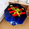 1PC Sport Club Football Crest Printed Umbrella Folding umbrella, automatic umbrella 8-Frame for Travel, camping Fan gifts Christmas Gifts