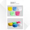 Portable Plastic Denture Box Custom Logo Multi Color For Dental Clinics Home Use