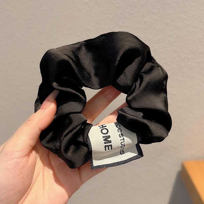 Korean Style Spring/Summer Floral Intestine Hair Scrunchie for Women – Elegant Ponytail Tie and Mori Girl Accessory.