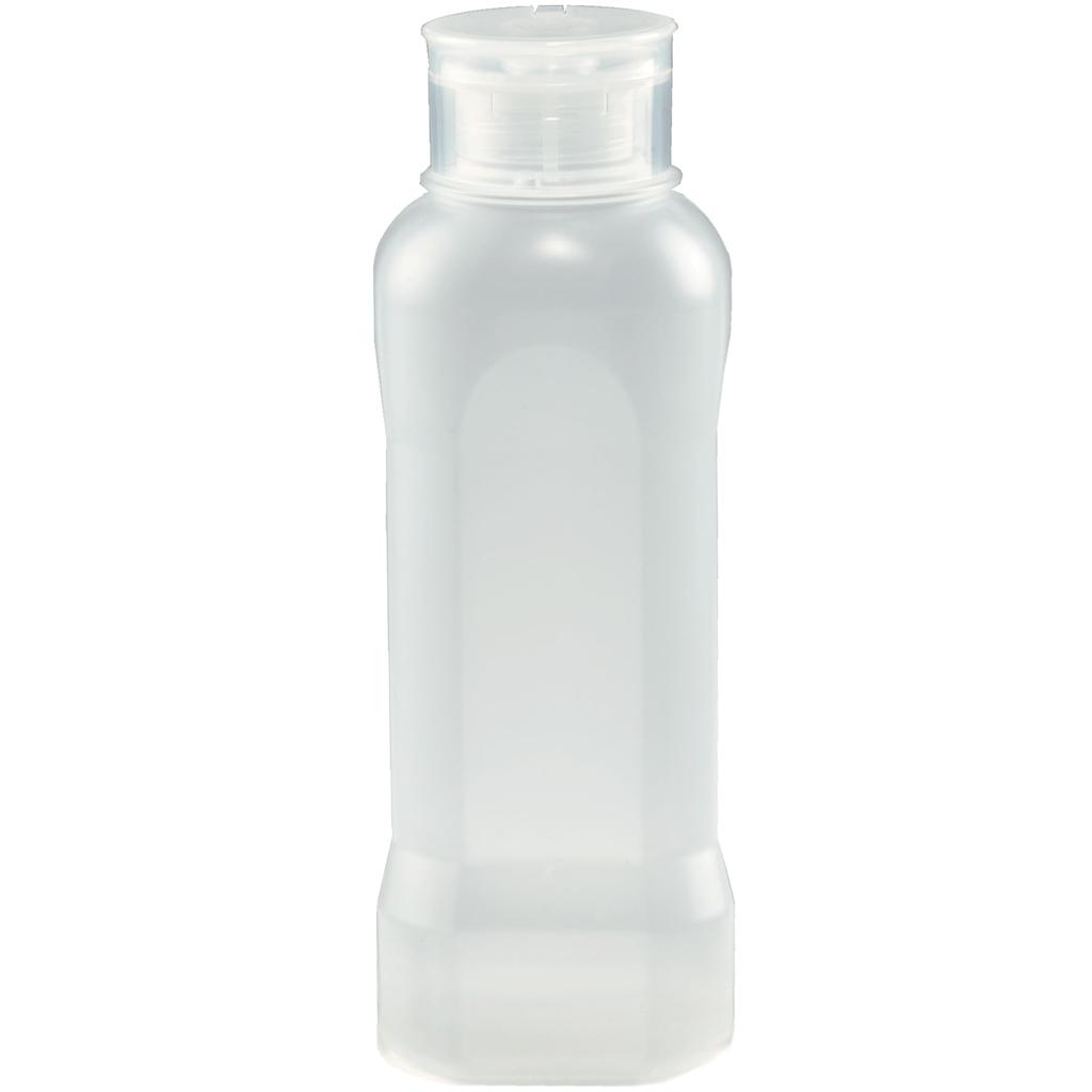 Nagao Honey Dispenser 360ml Simple Type Honey Container Shampoo Bottle with Check Valve Made In Japan
